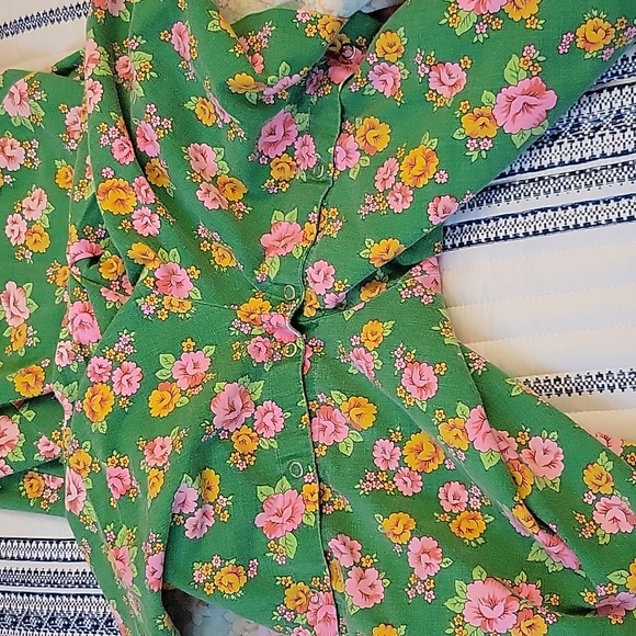 Handmade Vintage Womens Romper - Picture 6 of 7